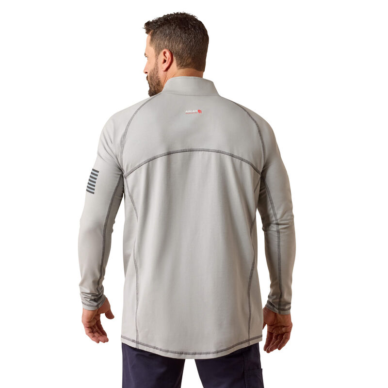Ariat FR Combat Stretch Patriot 1/4 Zip Work Shirt