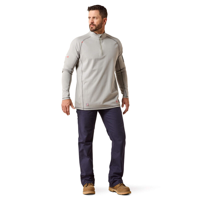 Ariat FR Combat Stretch Patriot 1/4 Zip Work Shirt