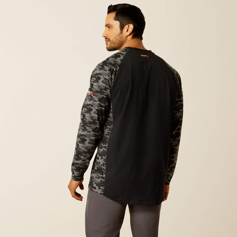 Ariat FR Camo Baseball T-Shirt