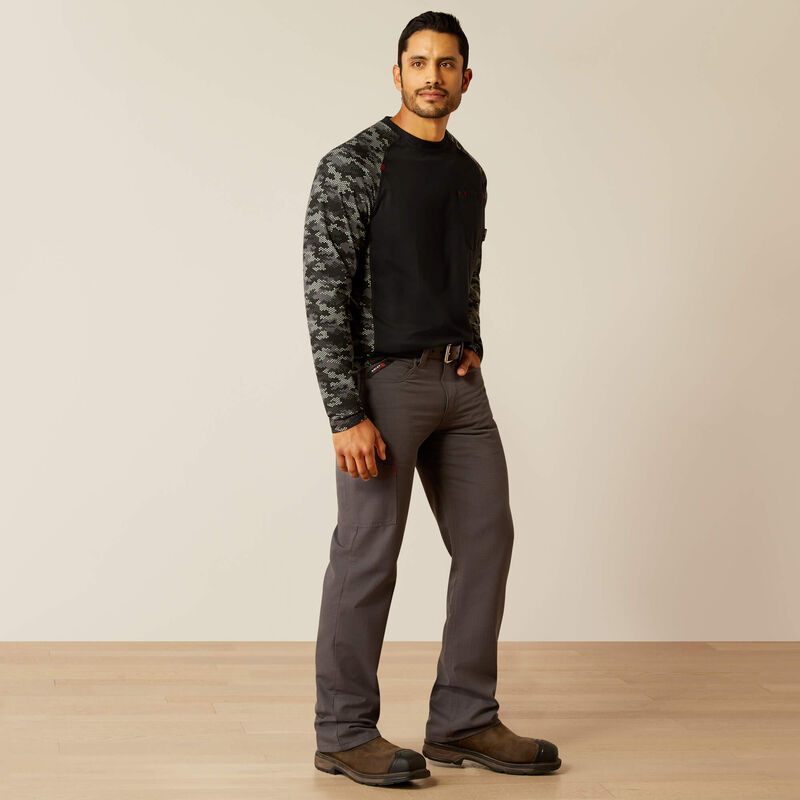 Ariat FR Camo Baseball T-Shirt