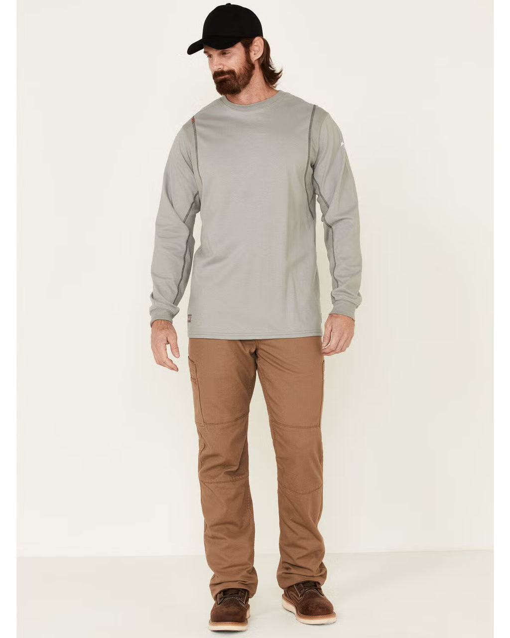Ariat Men's FR Crew Neck Long Sleeve Shirt