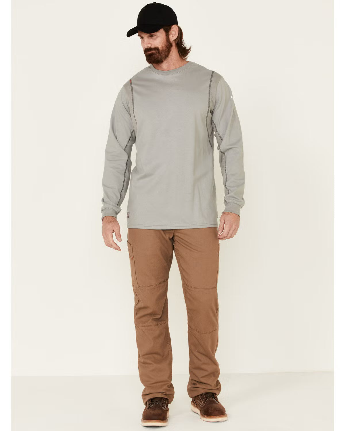 Ariat Men's FR Crew Neck Long Sleeve Shirt
