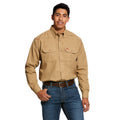 Ariat Men’s FR Featherlight Work Shirt in Khaki