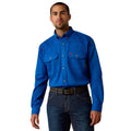 Ariat Men’s FR Featherlight Work Shirt in Royal Blue