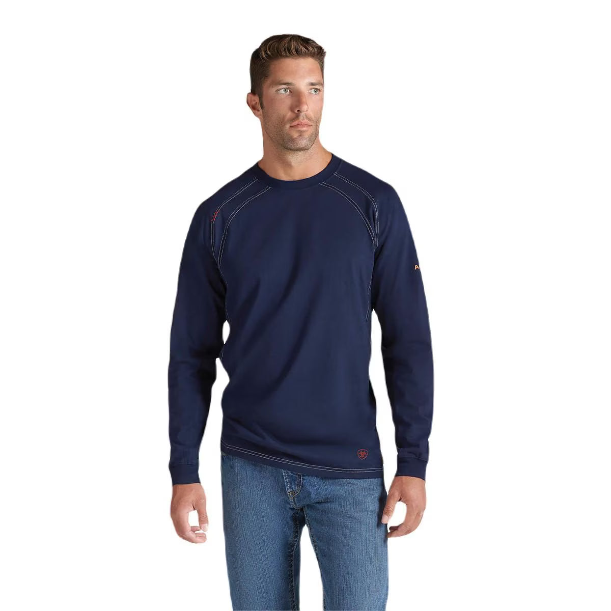 Ariat Men's FR Work Crew Long Sleeve T-Shirt