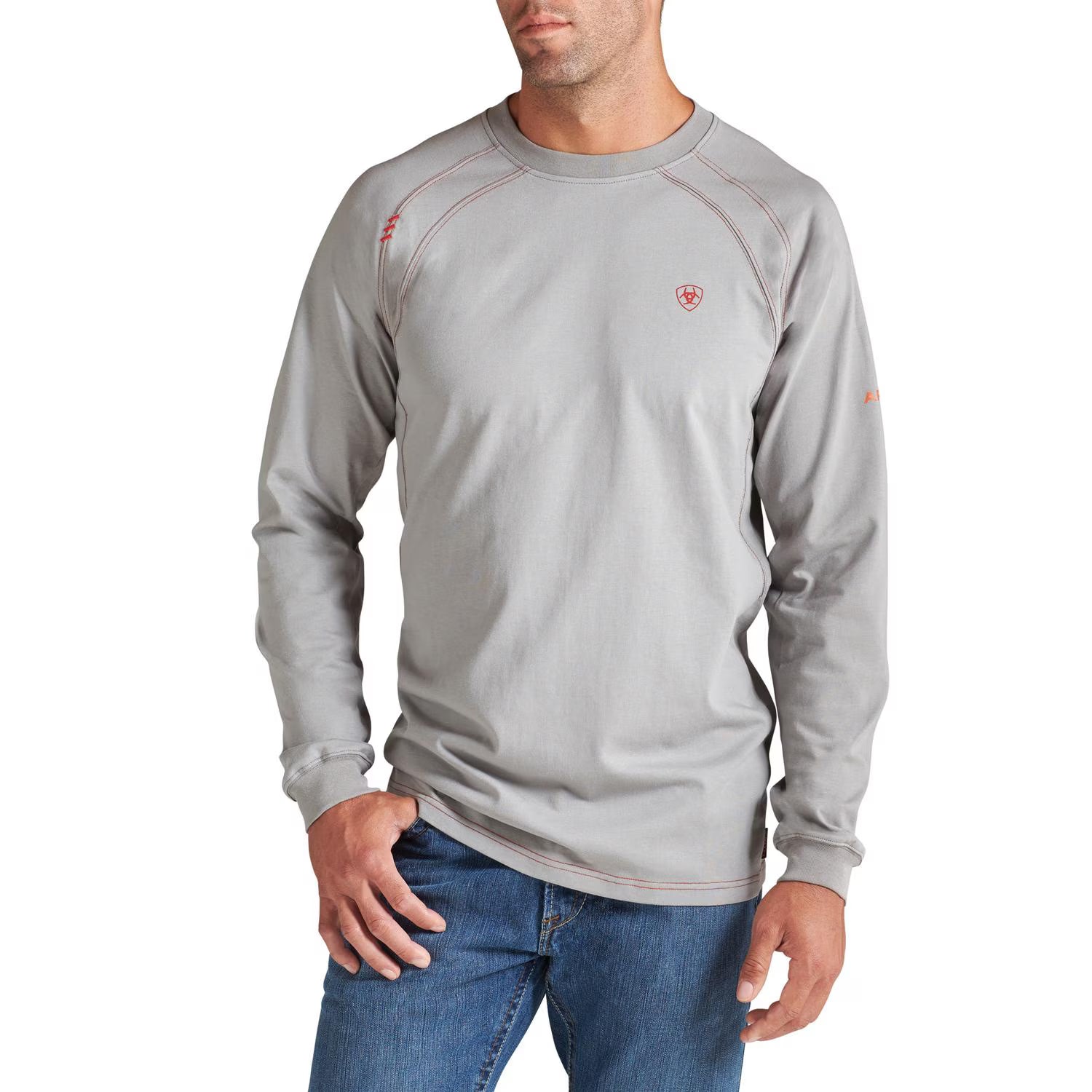 Ariat Men's FR Work Crew Long Sleeve T-Shirt